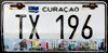 taxi-curacao-nummerplaat